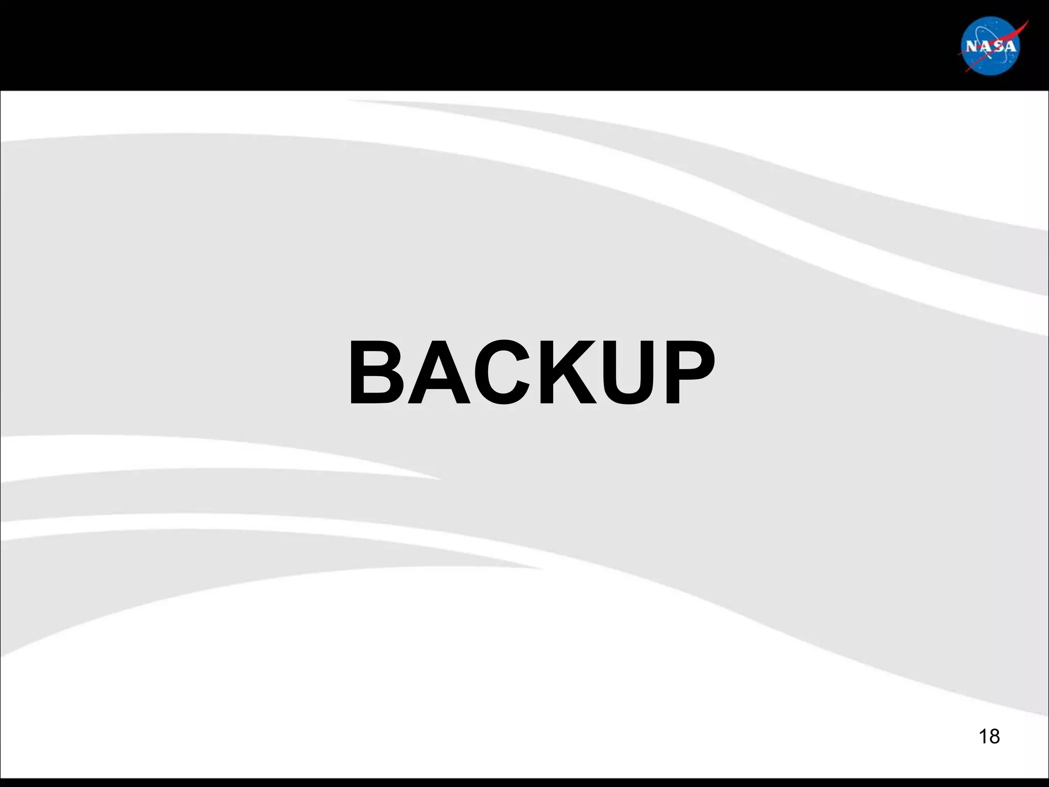 BACKUP


         18
 