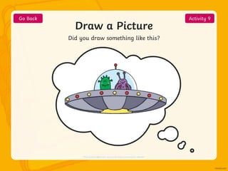 Draw a Picture
Activity 9
Go Back
Photo courtesy of (@flickr.com) - granted under creative commons licence – attribution
Did you draw something like this?
 