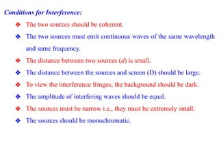 Interference.pptx for super position in interface | PPTX