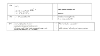 A Level physics interference powerpoint ready to use | PPTX