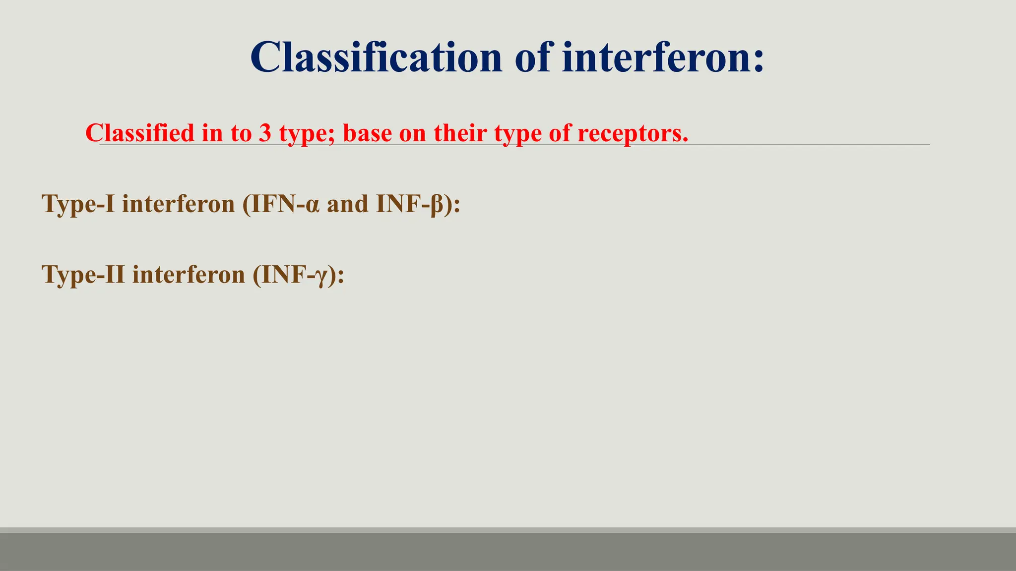 Interferons.pptx 6 th semesetr b pharm unit 3 | PPTX