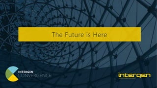 Keep pace
with
multitudes
of new
platforms
and cloud
services?
Keep
pace with
new
entrants
to
market?
Keep
pace
with the
expectat
ions of
our own
staff?
Keep pace
with
customer
demands
and market
expectation
s?
Keep our
data and
IP safe
whilst
keeping
pace?
The Future is Here
 