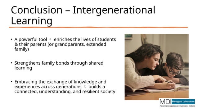 Intergenerational Learning Presentation 6.25.24