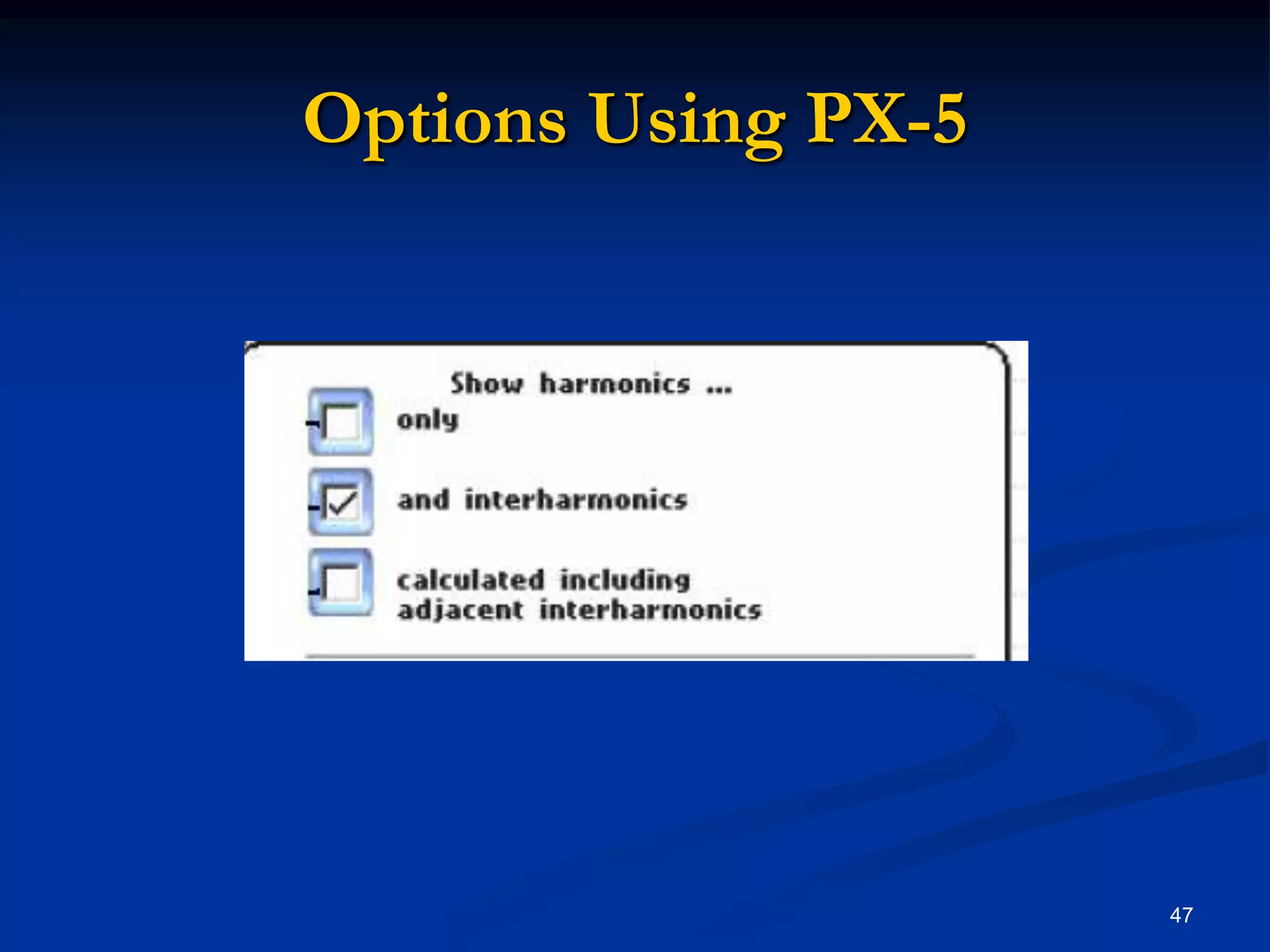 Options Using PX-547