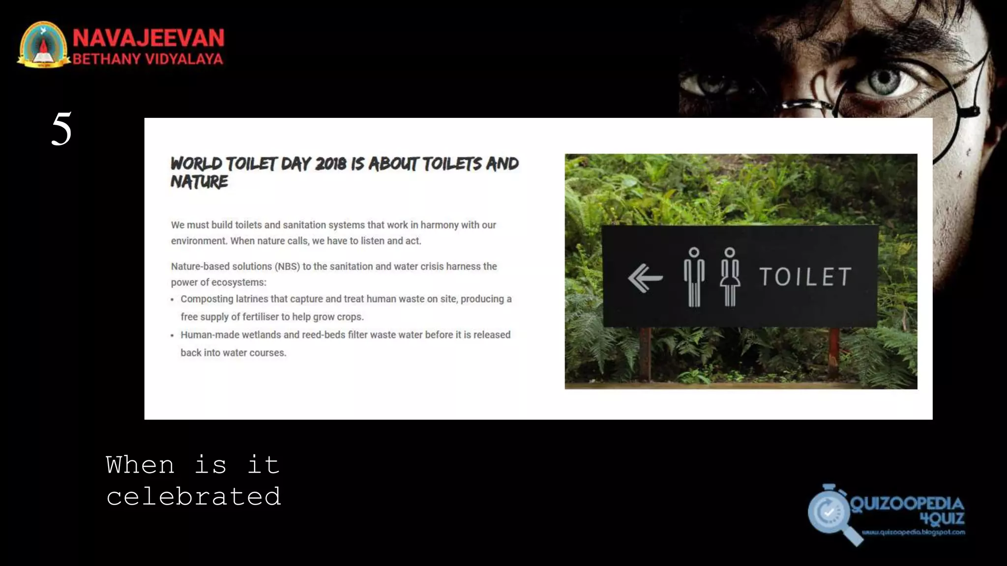 5
When is it
celebrated
 