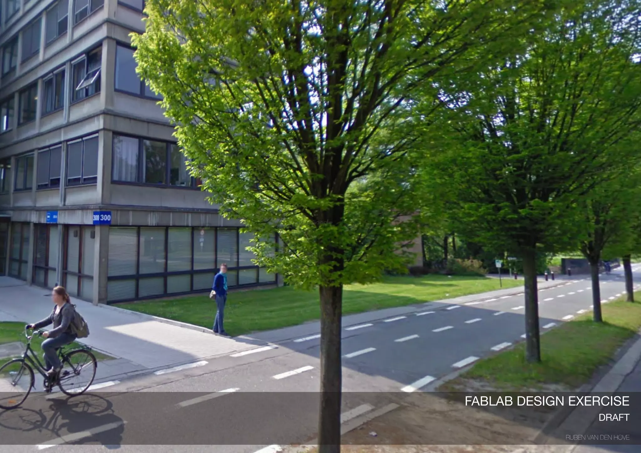 FABLAB DESIGN EXERCISE
DRAFT
RUBEN VAN DEN HOVE