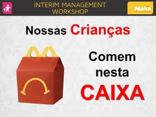 Nossas Crianças
Comem
nesta
CAIXA
 