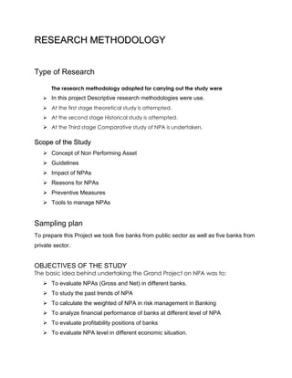 At the second stage Historical study is attempted.