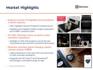 •
–
–
•
–
•
–
–
3 ELECTROLUX Q3 2017 PRESENTATION
 