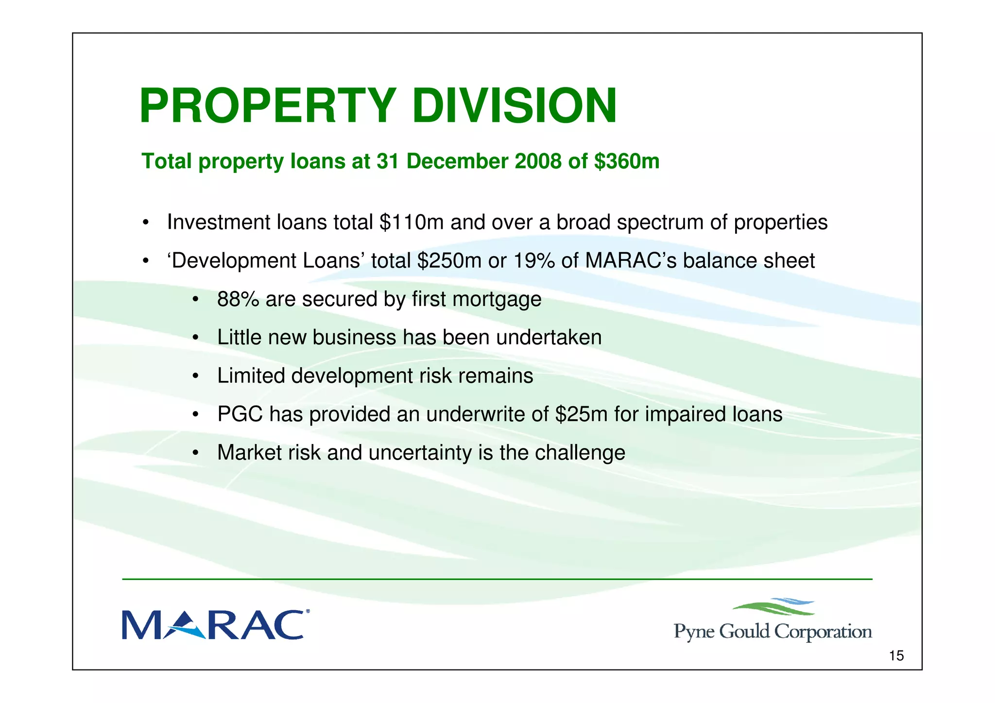 Marac Finance Interim results presentation