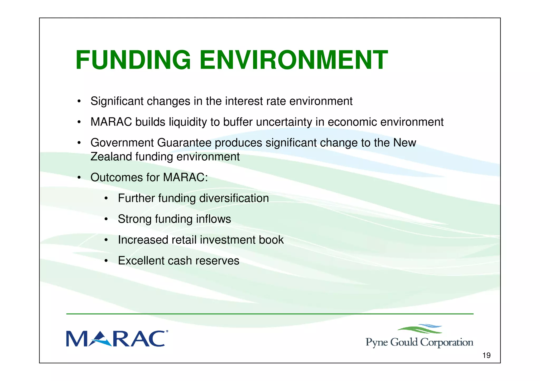 Marac Finance Interim results presentation
