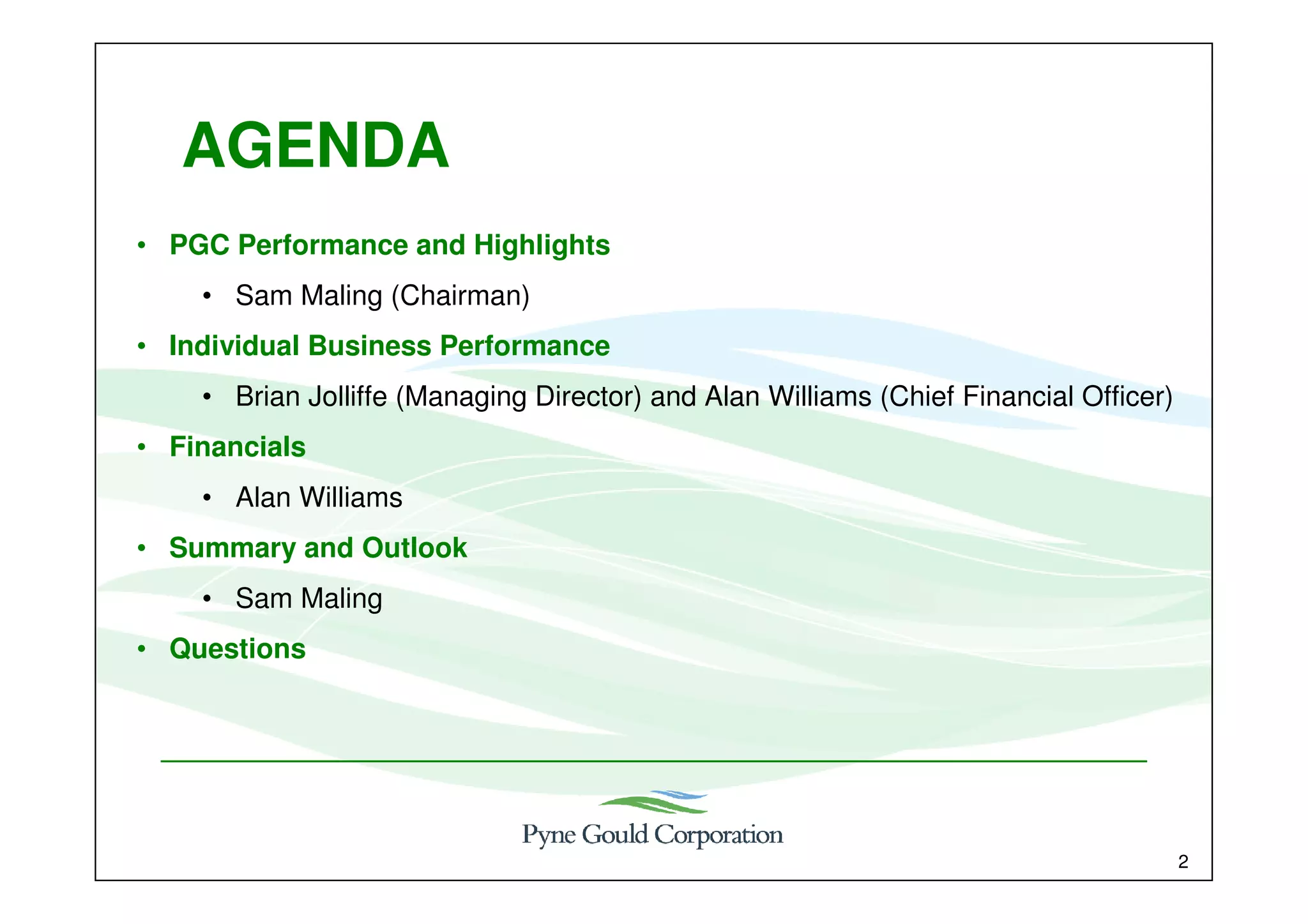 Marac Finance Interim results presentation