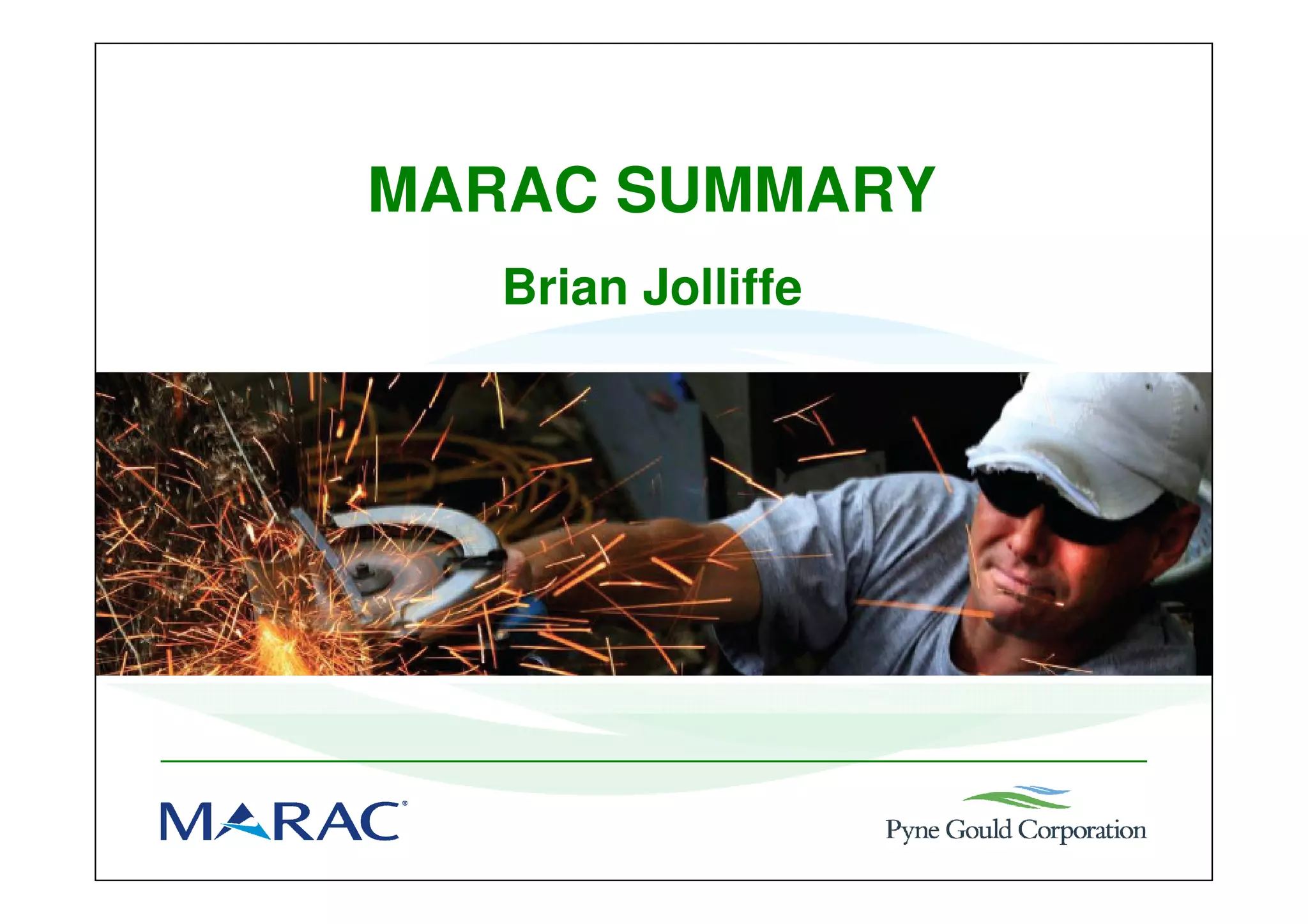 Marac Finance Interim results presentation