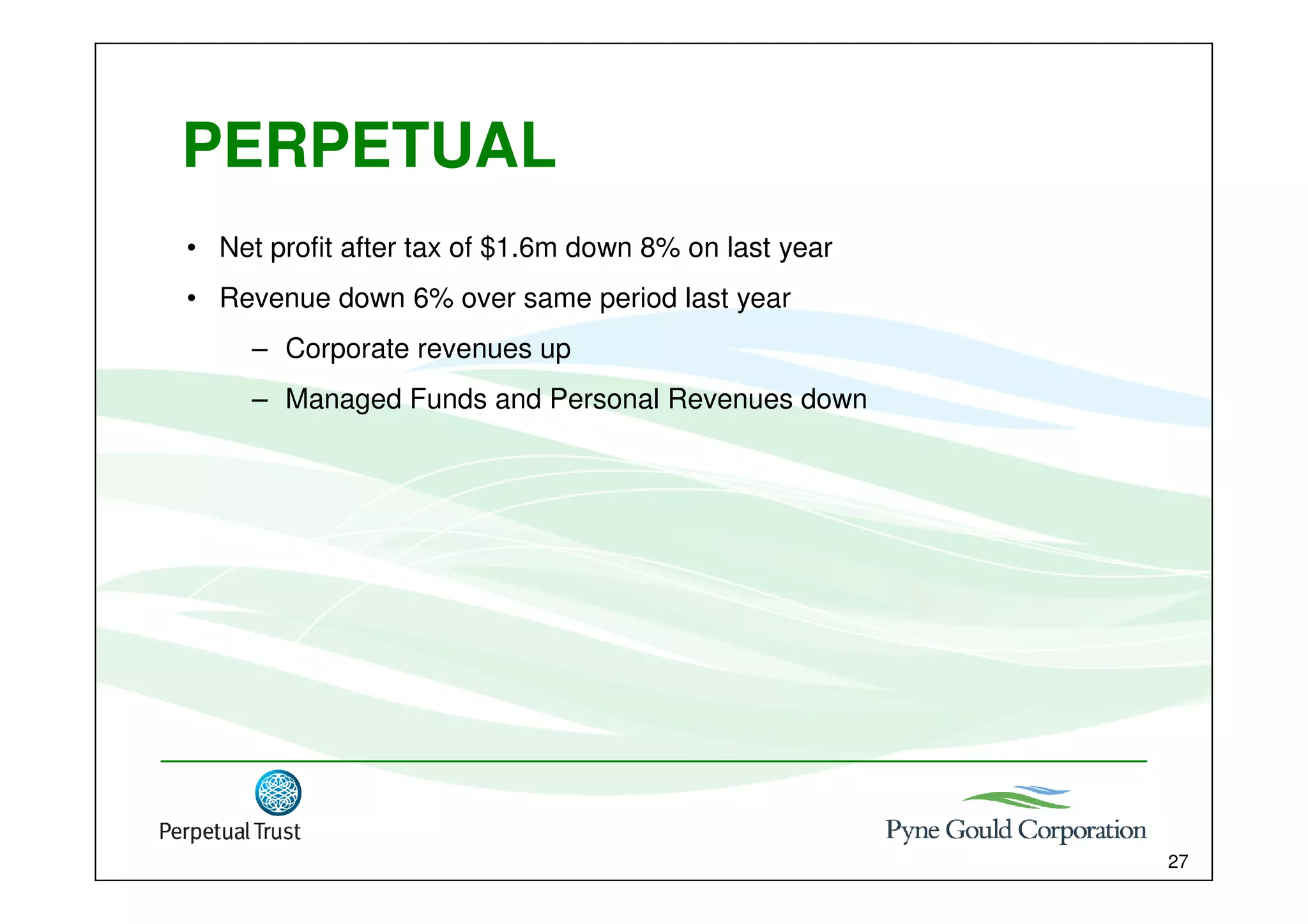 Marac Finance Interim results presentation