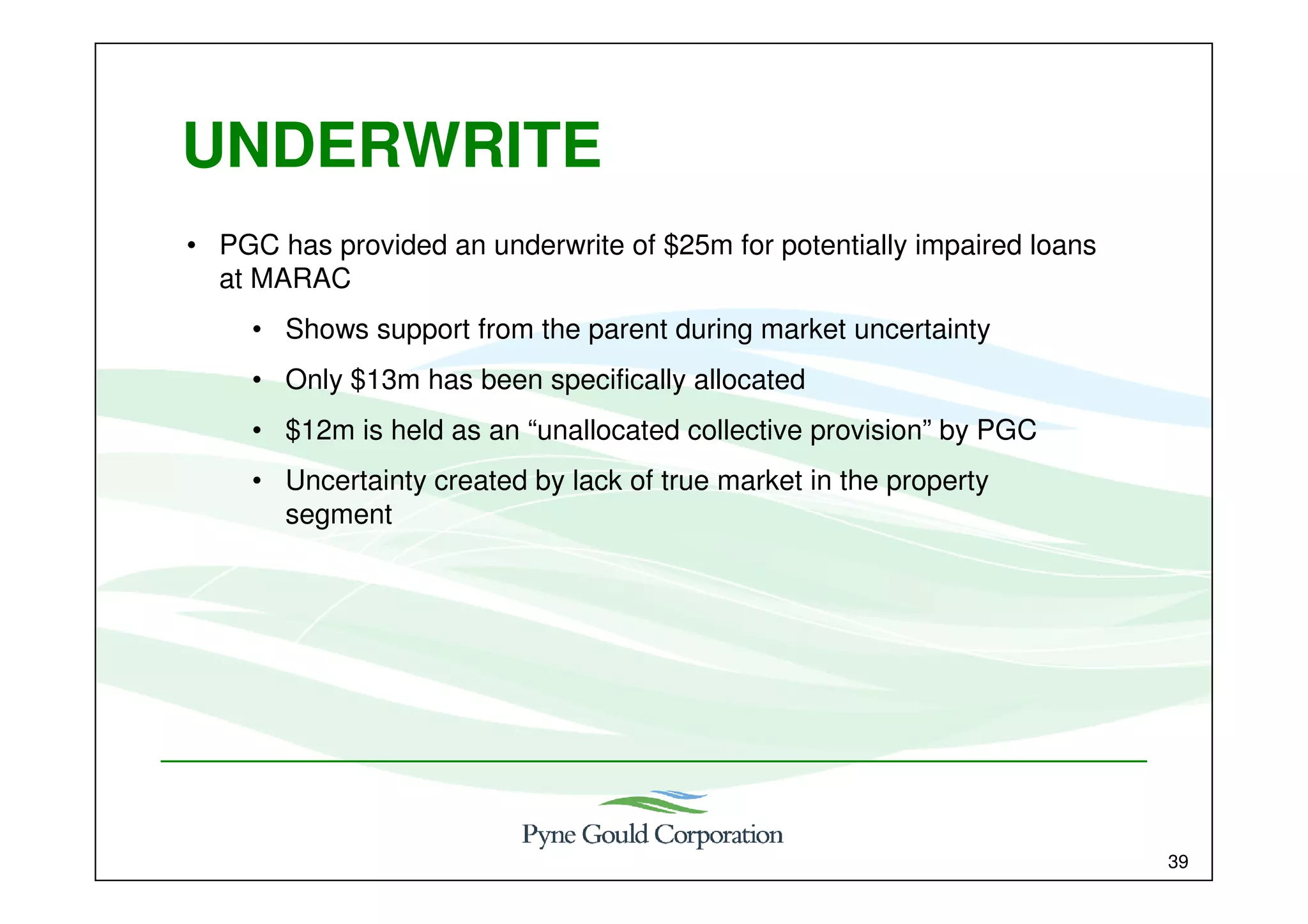 Marac Finance Interim results presentation