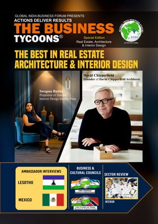 The Business Tycoons (June-2023) - Best in Real Estate, Architecture & Interior Design