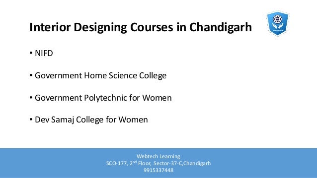 Interior Designing Course In Chandigarh