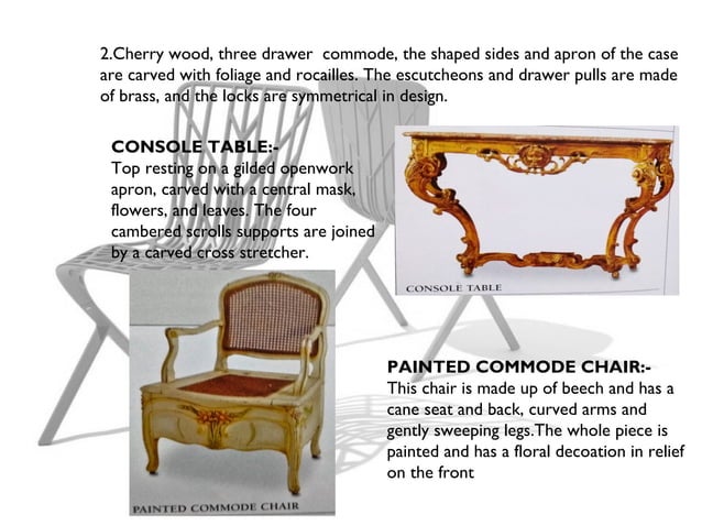 History Of Furniture PPT
