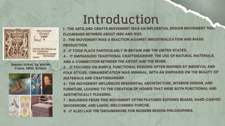 Introduction
Season ticket, by Walter
Crane, 1890, Britain
 