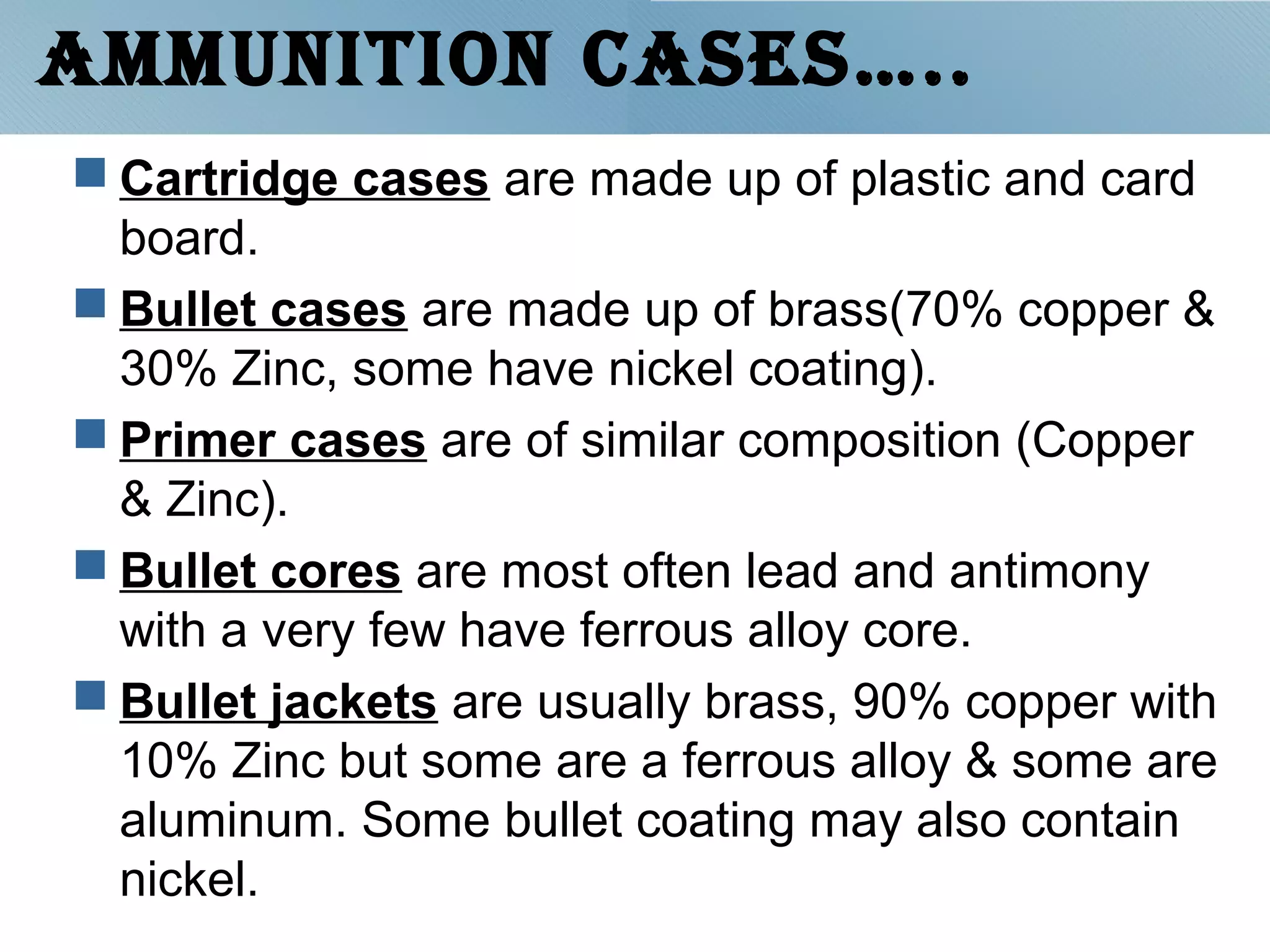 Interior ballistics / Internal ballistics | PPT