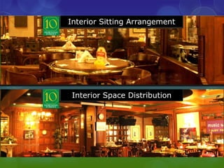 Interior Sitting Arrangement




 Interior Space Distribution
 