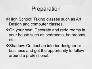 Interior design | PPTX