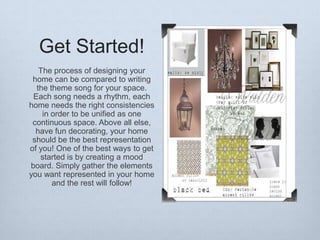 The Ultimate How-To of Interior Designing | PPTX
