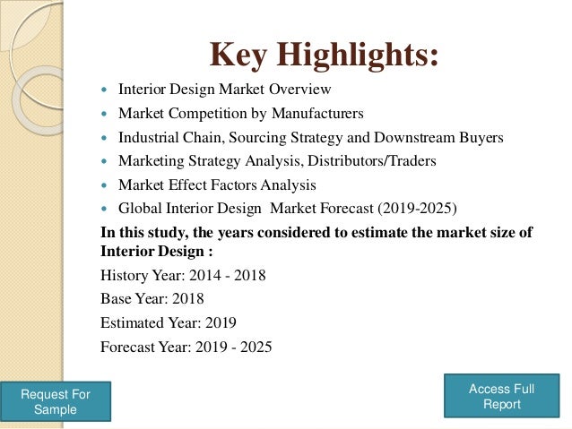Global Interior Design Market Size Status And Forecast 2019