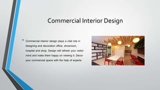 Interior design | PPTX