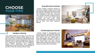 Interior Design Dhaka | PPTX