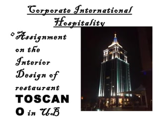 Corporate International Hospitality ,[object Object]