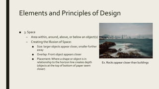 Interior design Module 1: elements of design | PPTX