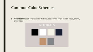 Interior design Module 1: elements of design | PPTX