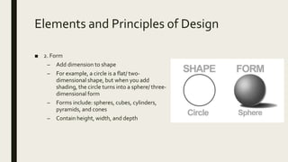 Interior design Module 1: elements of design | PPTX