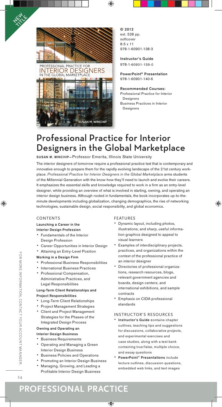 Professional Practice for Interior Design in the Global Marketplace