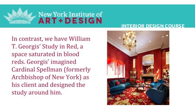 Interior design course new york institute of art and design