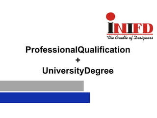 ProfessionalQualification
+
UniversityDegree
 