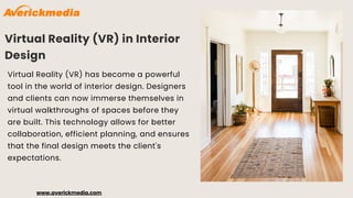 Technology in Interior Design | PDF