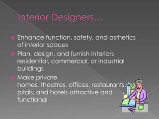 Interior Designer by Mycah Berson | PPTX