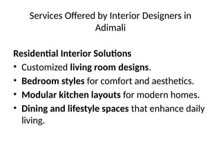 Transforming Spaces with Style & Function | PPTX