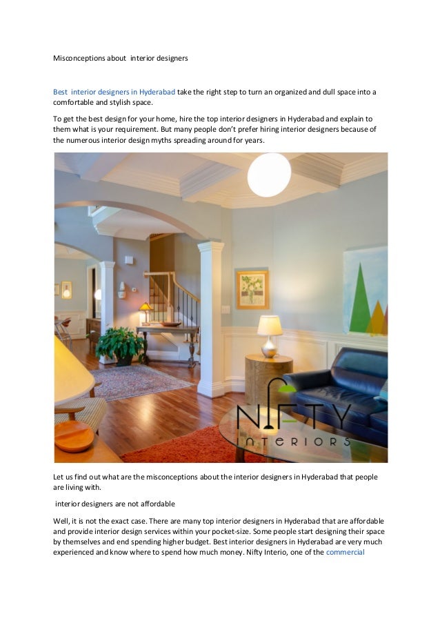 Interior Designers Myths Docx