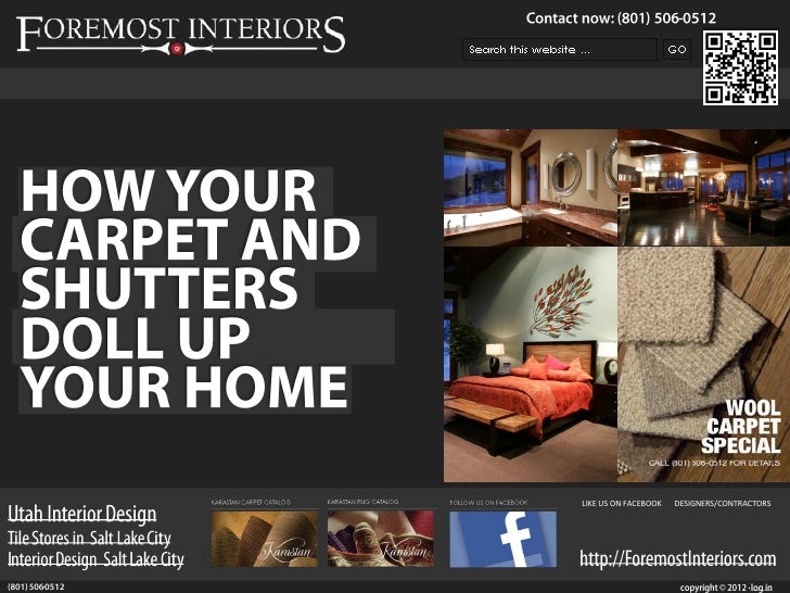 Interior Designer Utah How Your Carpet And Shutters Doll