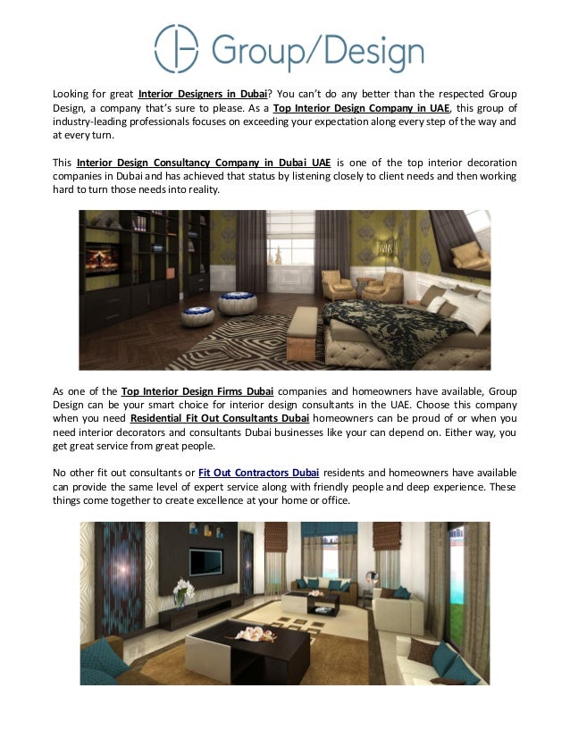 interior decoration companies in dubai