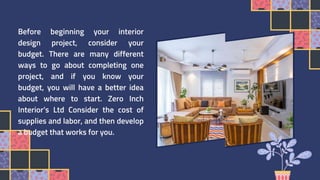 Interior Design in Dhaka | PPT