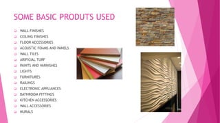Interior designing | PPTX