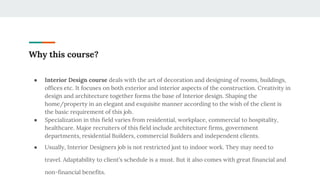 Interior designing | PPTX