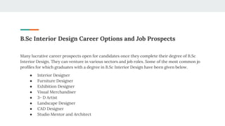 Interior designing | PPTX