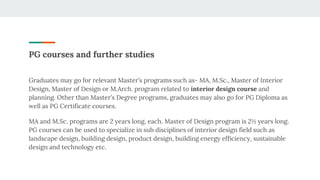 Interior designing | PPTX