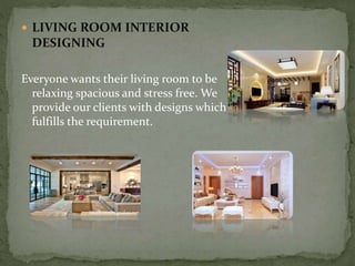 Interior designing ppt | PPT
