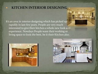 Interior designing ppt | PPT
